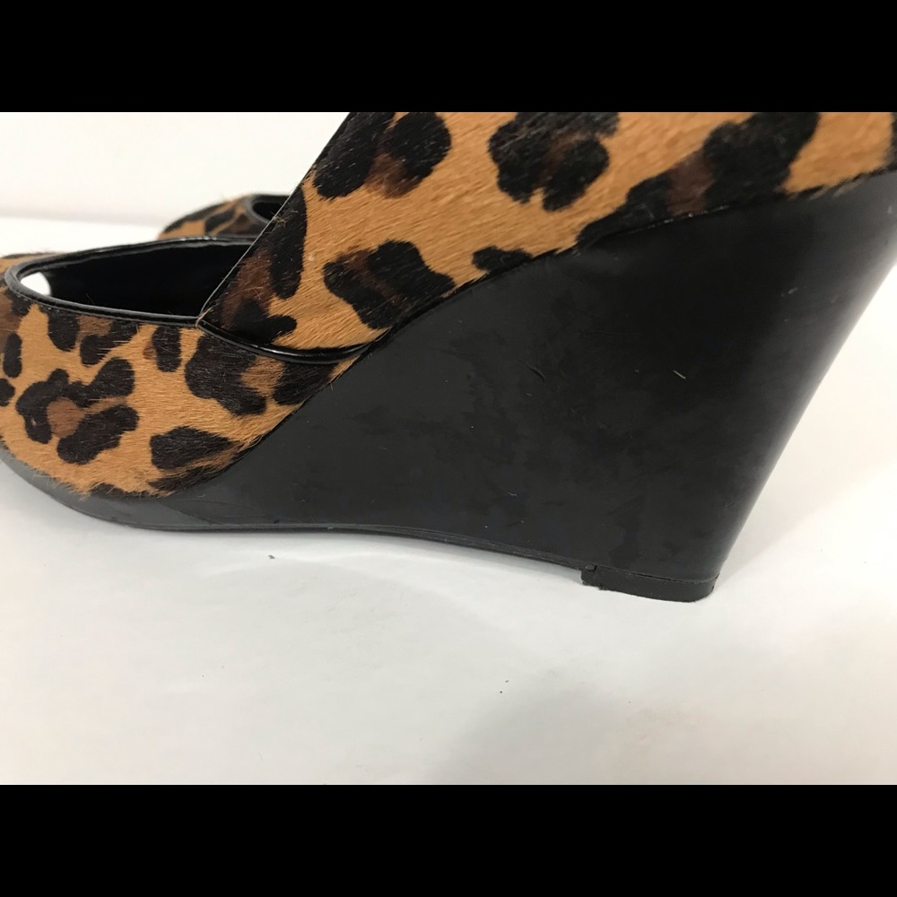 BCBGeneration Leopard Wedges - Picture 8 of 8